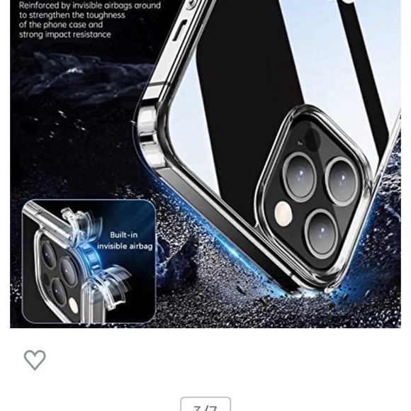 Clear iPhone 12 Pro Max Case - Picture 2 of 5